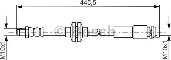 BOSCH 1 987 481 668 - Pidurivoolik onlydrive.pro