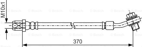 BOSCH 1 987 481 A42 - Bremžu šļūtene onlydrive.pro