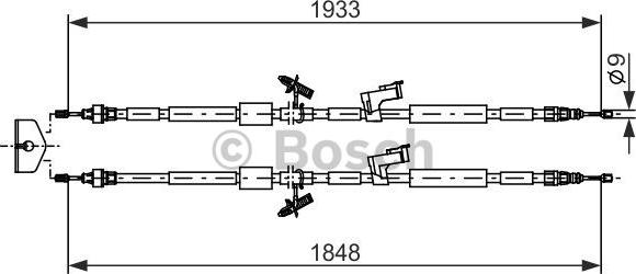 BOSCH 1 987 482 280 - Tross,seisupidur onlydrive.pro