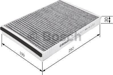 BOSCH 1 987 435 514 - Filter, interior air onlydrive.pro