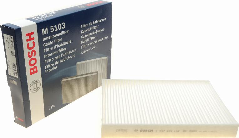 BOSCH 1 987 435 103 - Filter, interior air onlydrive.pro