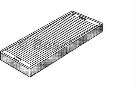 BOSCH 1 987 431 411 - Filter, interior air onlydrive.pro