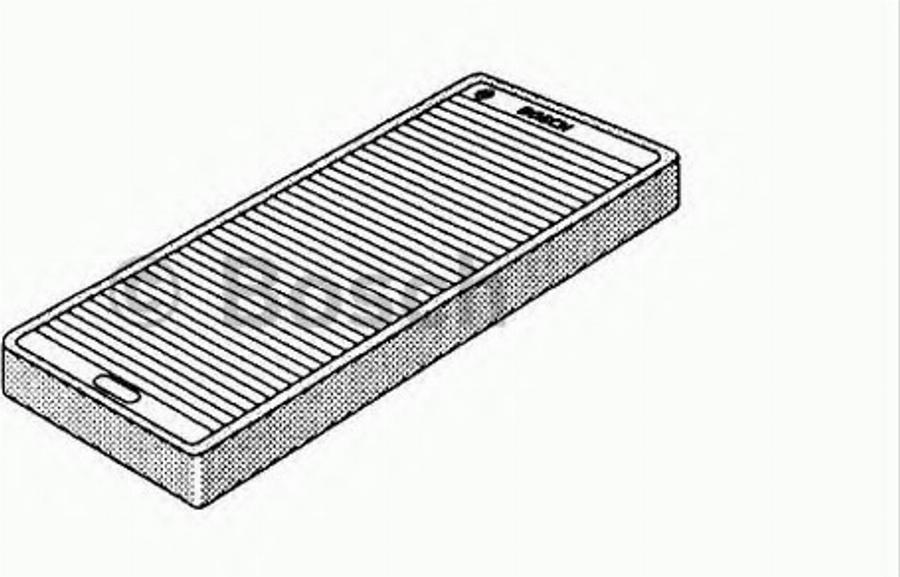 BOSCH 1 987 431 106 - Filter, interior air onlydrive.pro