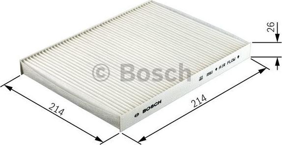 BOSCH 1 987 432 499 - Filter, interior air onlydrive.pro