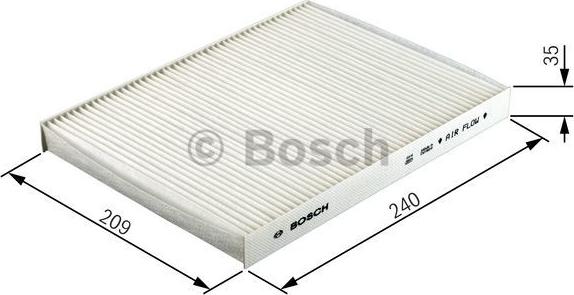 BOSCH 1 987 432 409 - Filtras, salono oras onlydrive.pro