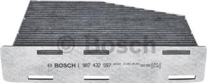 BOSCH 1 987 432 597 - Filter, interior air onlydrive.pro