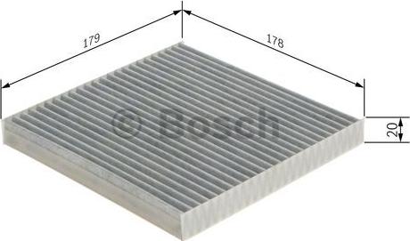 BOSCH 1 987 432 566 - Filter,salongiõhk onlydrive.pro