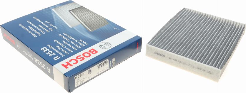 BOSCH 1 987 432 538 - Фильтр воздуха в салоне onlydrive.pro