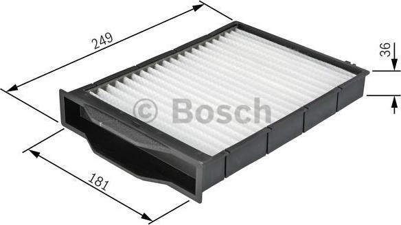 BOSCH 1 987 432 093 - Filtrs, Salona telpas gaiss onlydrive.pro