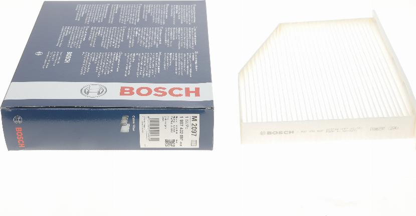 BOSCH 1 987 432 097 - Фильтр воздуха в салоне onlydrive.pro