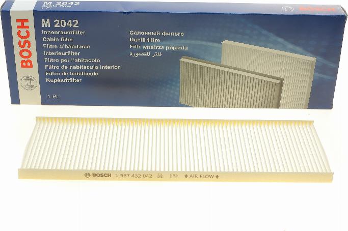 BOSCH 1 987 432 042 - Filter,salongiõhk onlydrive.pro