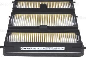 BOSCH 1 987 432 060 - Filtrs, Salona telpas gaiss onlydrive.pro