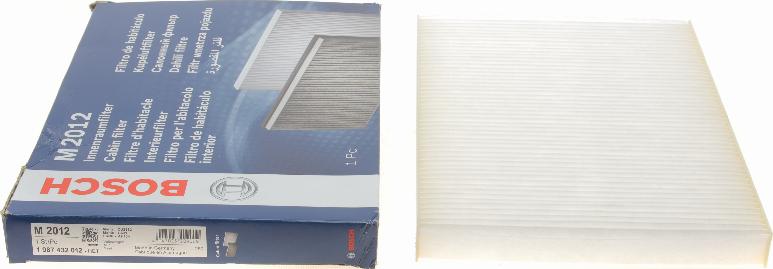 BOSCH 1 987 432 012 - Filter, interior air onlydrive.pro