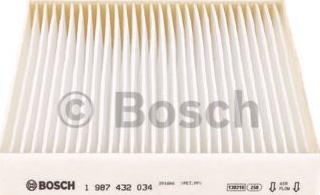 BOSCH 1 987 432 034 - Filter, interior air onlydrive.pro