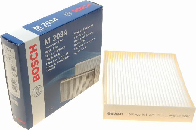 BOSCH 1 987 432 034 - Filter, interior air onlydrive.pro