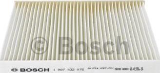 BOSCH 1 987 432 075 - Filter,salongiõhk onlydrive.pro