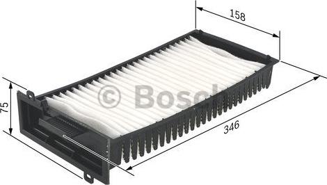 BOSCH 1 987 432 198 - Filter, interior air onlydrive.pro