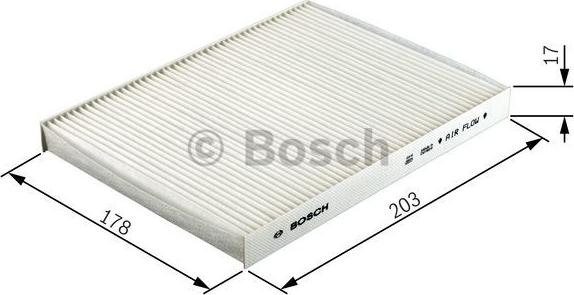 BOSCH 1 987 432 106 - Filter, interior air onlydrive.pro