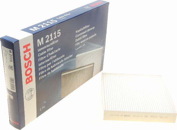 BOSCH 1 987 432 115 - Фильтр воздуха в салоне onlydrive.pro