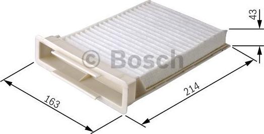 BOSCH 1 987 432 189 - Filter, interior air onlydrive.pro