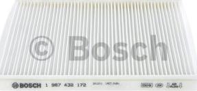 BOSCH 1 987 432 172 - Filtrs, Salona telpas gaiss onlydrive.pro