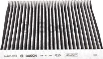 BOSCH 1 987 432 392 - Filter, interior air onlydrive.pro