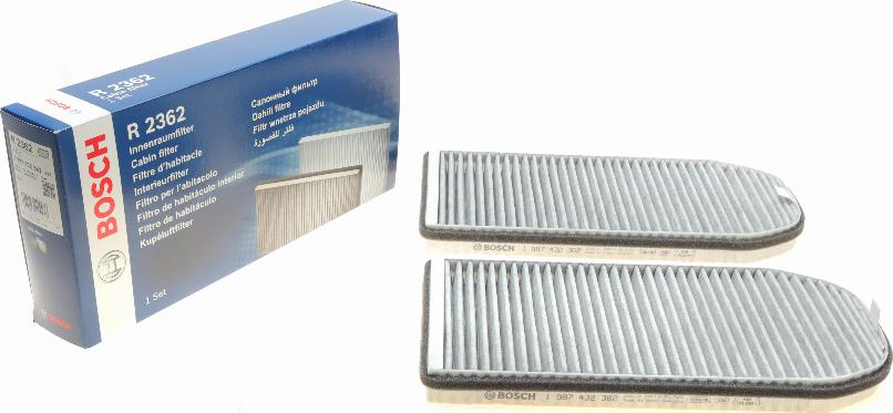 BOSCH 1 987 432 362 - Filter, interior air onlydrive.pro