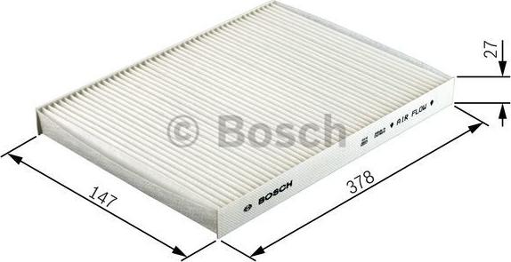 BOSCH 1 987 432 317 - Filtrs, Salona telpas gaiss onlydrive.pro