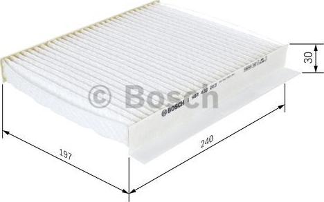 BOSCH 1 987 432 203 - Filter,salongiõhk onlydrive.pro