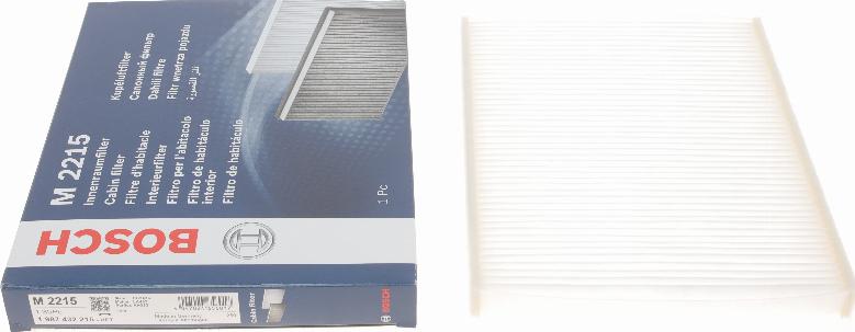 BOSCH 1 987 432 215 - Filter,salongiõhk onlydrive.pro