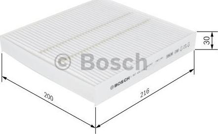 BOSCH 1 987 432 216 - Filter, interior air onlydrive.pro