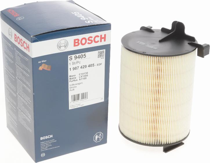 BOSCH 1 987 429 405 - Воздушный фильтр, двигатель onlydrive.pro