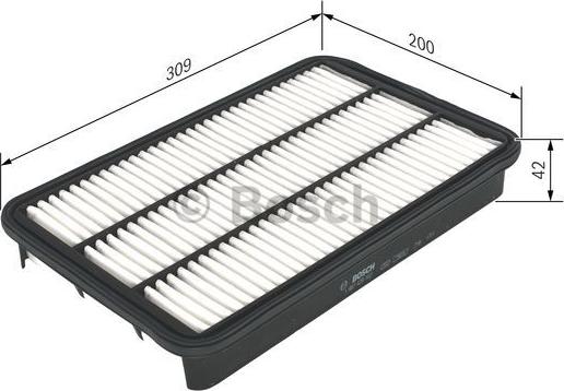 BOSCH 1 987 429 162 - Air Filter, engine onlydrive.pro