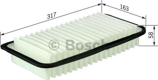 BOSCH 1 987 429 183 - Air Filter, engine onlydrive.pro