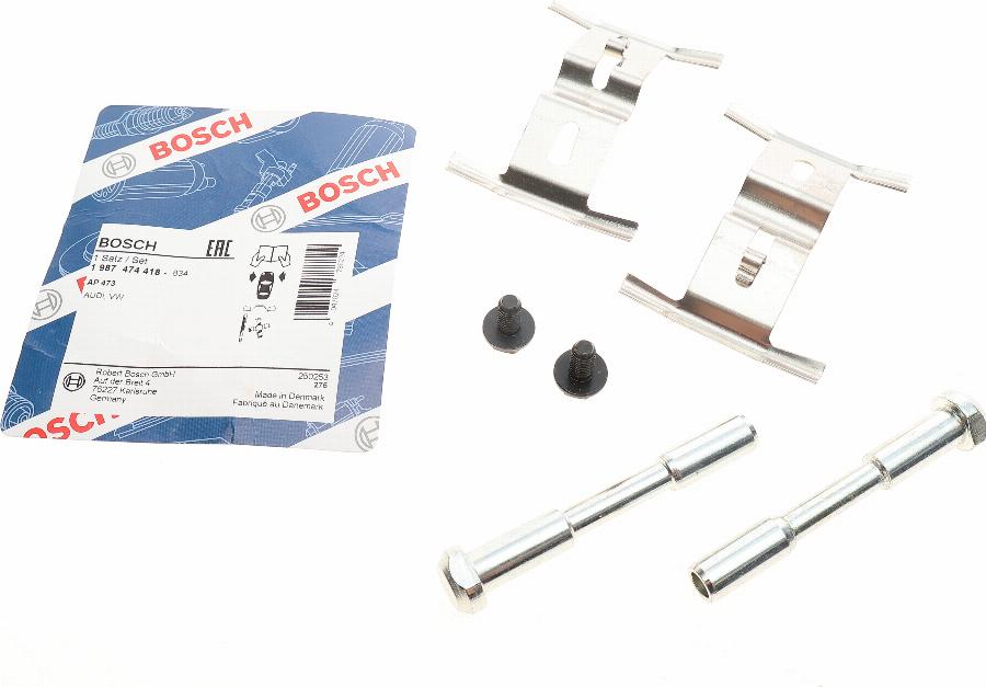 BOSCH 1 987 474 418 - Accessory Kit for disc brake Pads onlydrive.pro