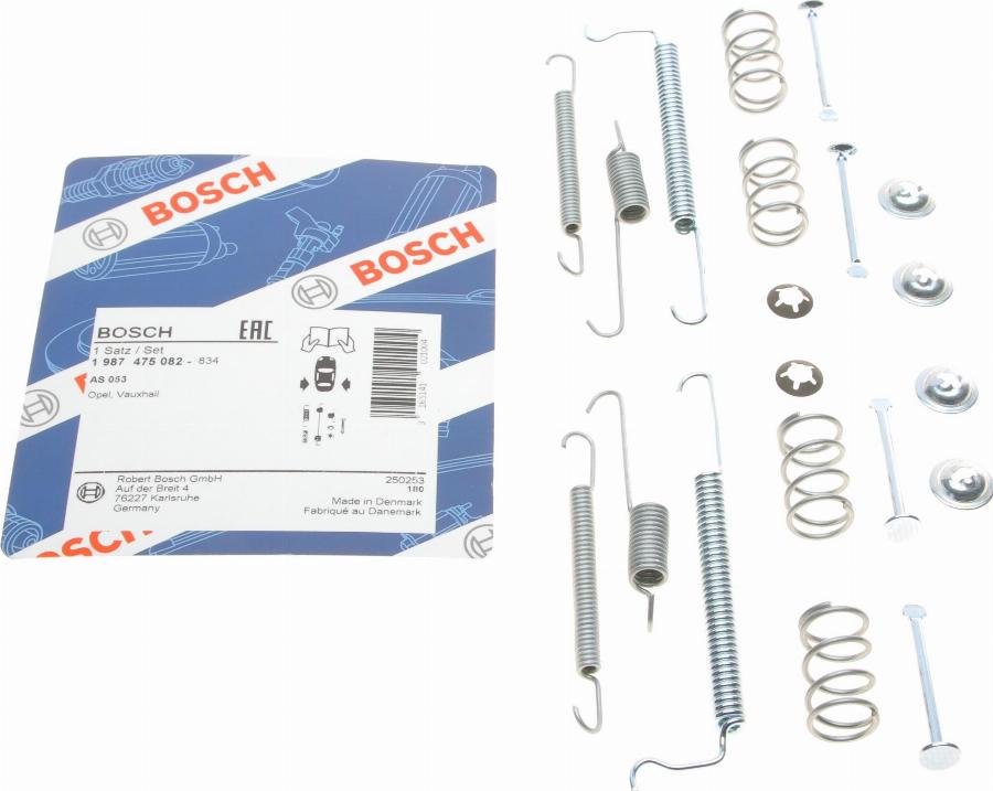 BOSCH 1 987 475 082 - Комплектующие, барабанный тормозной механизм onlydrive.pro