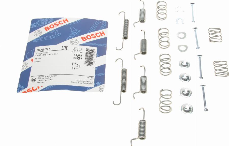 BOSCH 1 987 475 369 - Accessory Kit, parking brake shoes onlydrive.pro