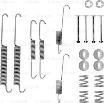 BOSCH 1 987 475 256 - Lisakomplekt, Piduriklotsid onlydrive.pro