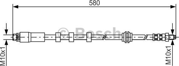 BOSCH 1 987 476 093 - Pidurivoolik onlydrive.pro