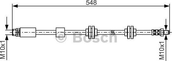 BOSCH 1 987 476 360 - Pidurivoolik onlydrive.pro