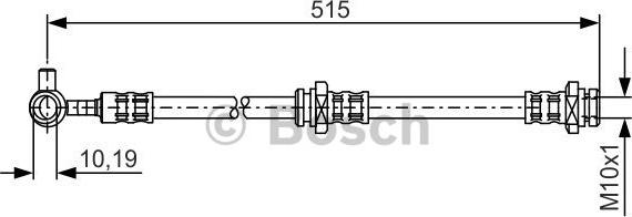 BOSCH 1 987 476 376 - Pidurivoolik onlydrive.pro