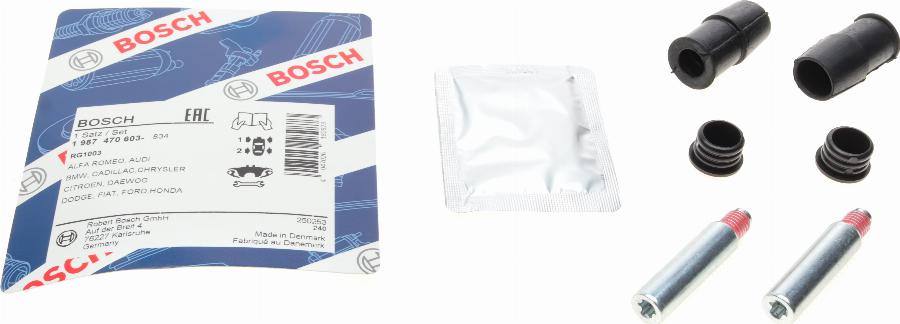 BOSCH 1 987 470 603 - Kreipiančiųjų movų rinkinys, stabdžių apkaba onlydrive.pro