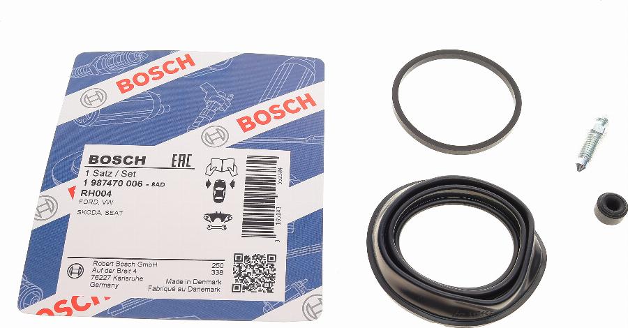 BOSCH 1 987 470 006 - Ремкомплект, тормозной суппорт onlydrive.pro