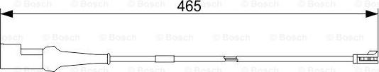 BOSCH 1 987 473 573 - Warning Contact, brake pad wear onlydrive.pro