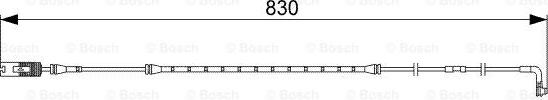 BOSCH 1 987 473 043 - Kulumisenilmaisin, jarrupala onlydrive.pro