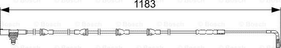 BOSCH 1 987 473 031 - Warning Contact, brake pad wear onlydrive.pro