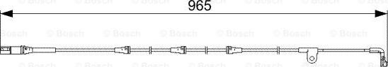 BOSCH 1 987 473 027 - Hoiatuskontakt, piduriklotsi kulumine onlydrive.pro