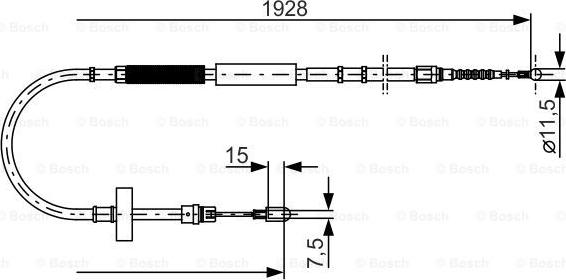 BOSCH 1 987 477 922 - Tross,seisupidur onlydrive.pro