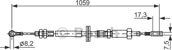 BOSCH 1 987 477 114 - Tross,seisupidur onlydrive.pro