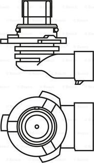 BOSCH 1 987 301 063 - Polttimo, kaukovalo onlydrive.pro